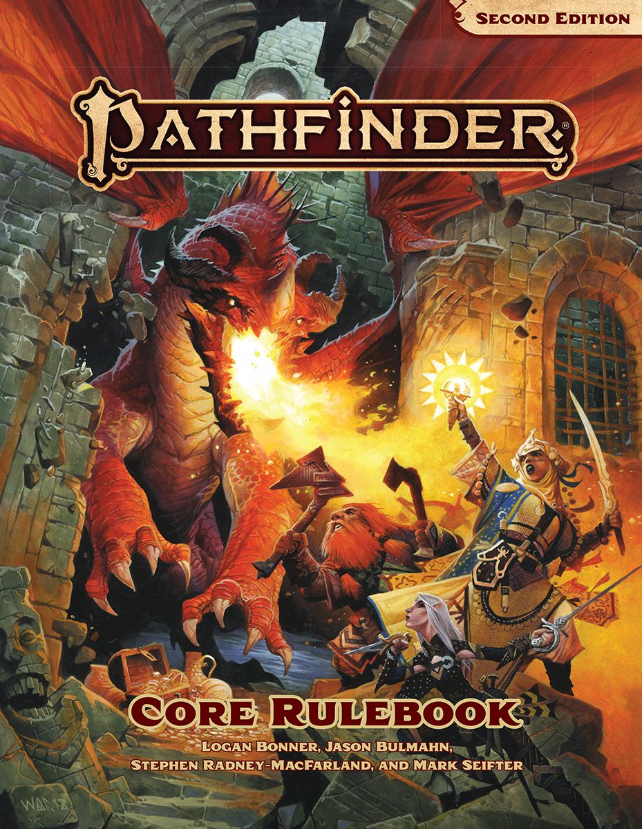 Cover art of Pathfinder 2e